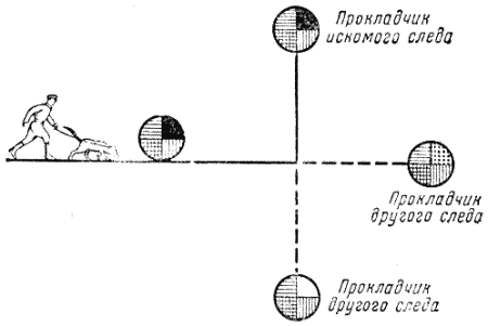 Рис. 157. Угловая выборка искомого следаДалее вводится групповое пересечение